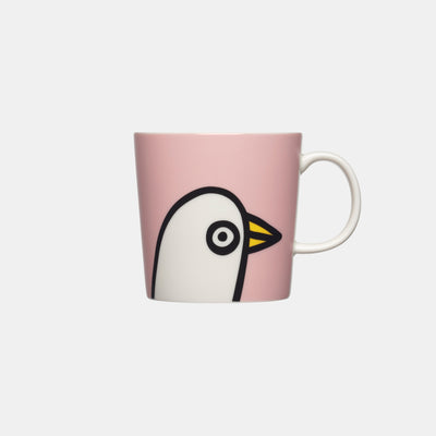 Oiva Toikka Birdie mug - Pink