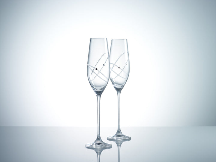 Royal Doulton Flutes With This Ring Set Of 2