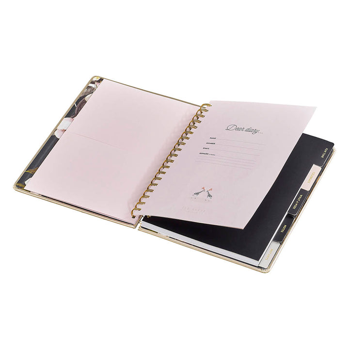 Ted Baker Agenda Planner Gold