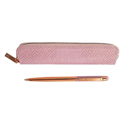Ted Baker Touch Screen Pen & Pouch - Dusky Pink