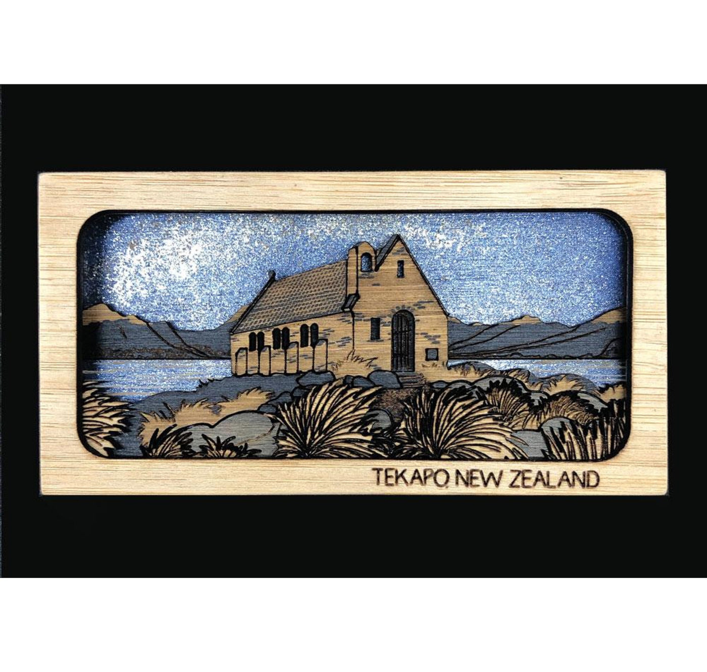 Laser Studio Tekapo - starry night - MiniScenic