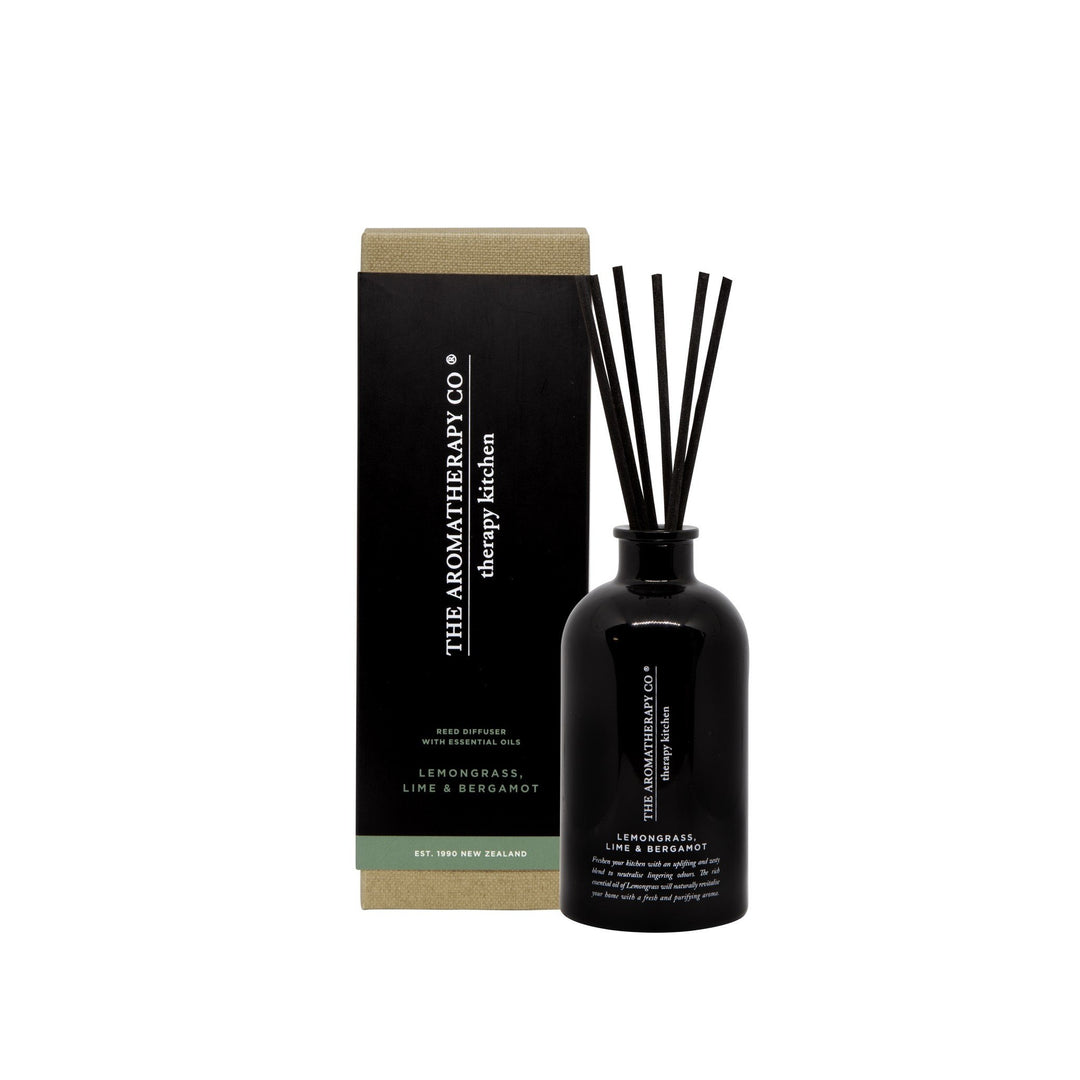 The Aromatherapy Co. Therapy Kitchen Diffuser - 250ml Lemongrass, Lime & Bergamot