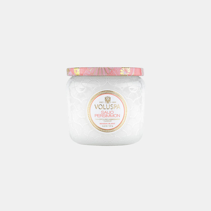 Saijo Persimmon Petite Jar 40hr Candle