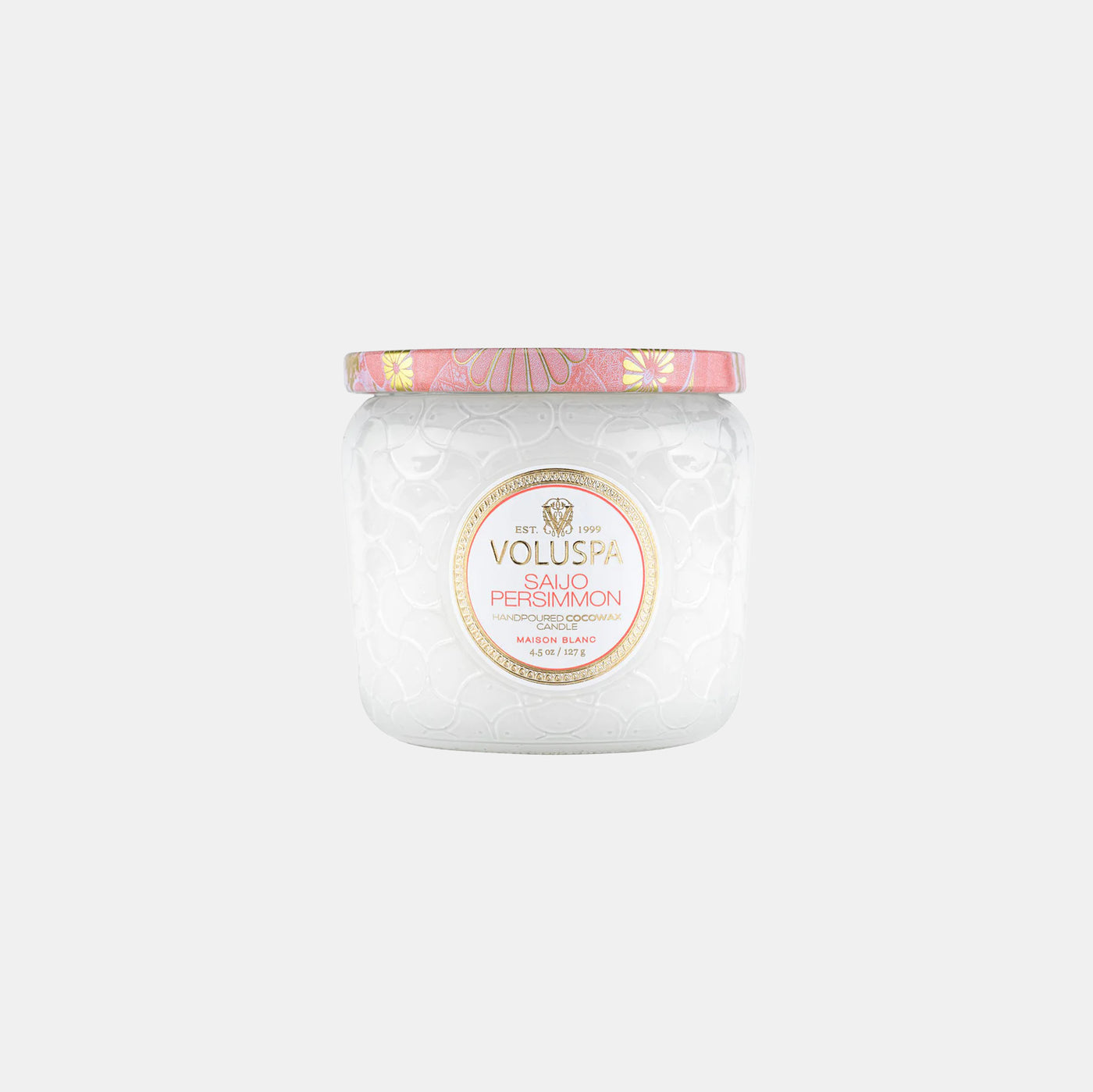 Saijo Persimmon Petite Jar 40hr Candle