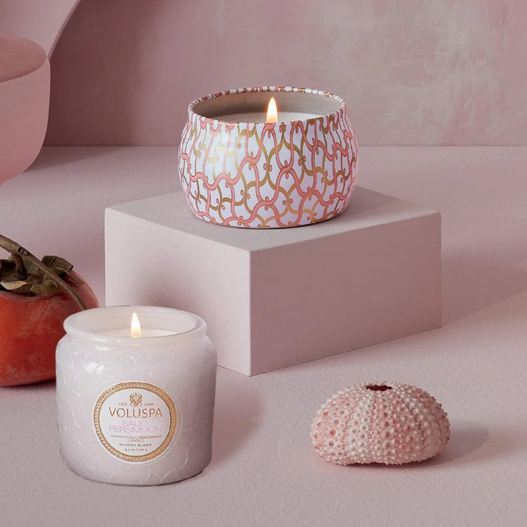 Saijo Persimmon Petite Jar 40hr Candle