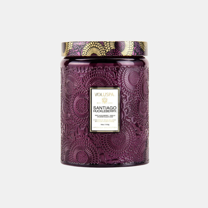 Santiago Huckleberry 100hr Candle