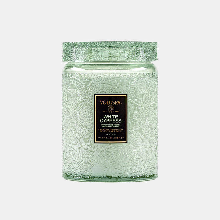 White Cypress 100hr Candle