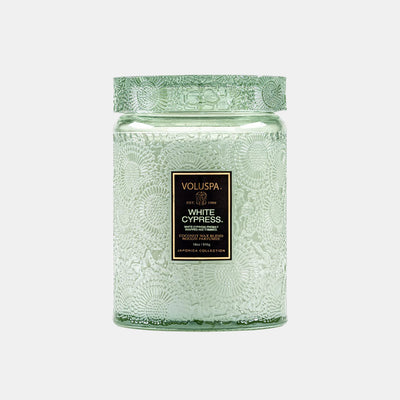 White Cypress 100hr Candle