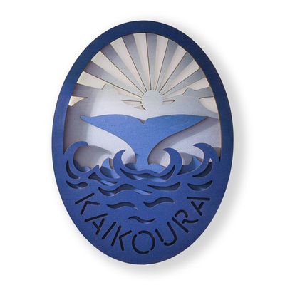 Oval wall art - Kaikoura