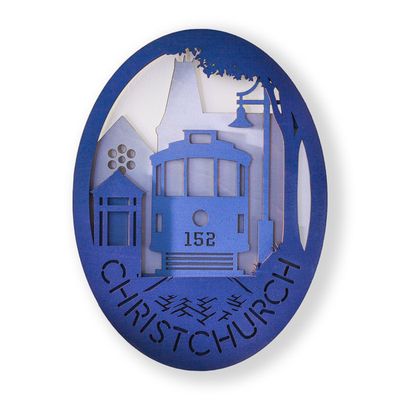 Oval wall art - Kaikoura