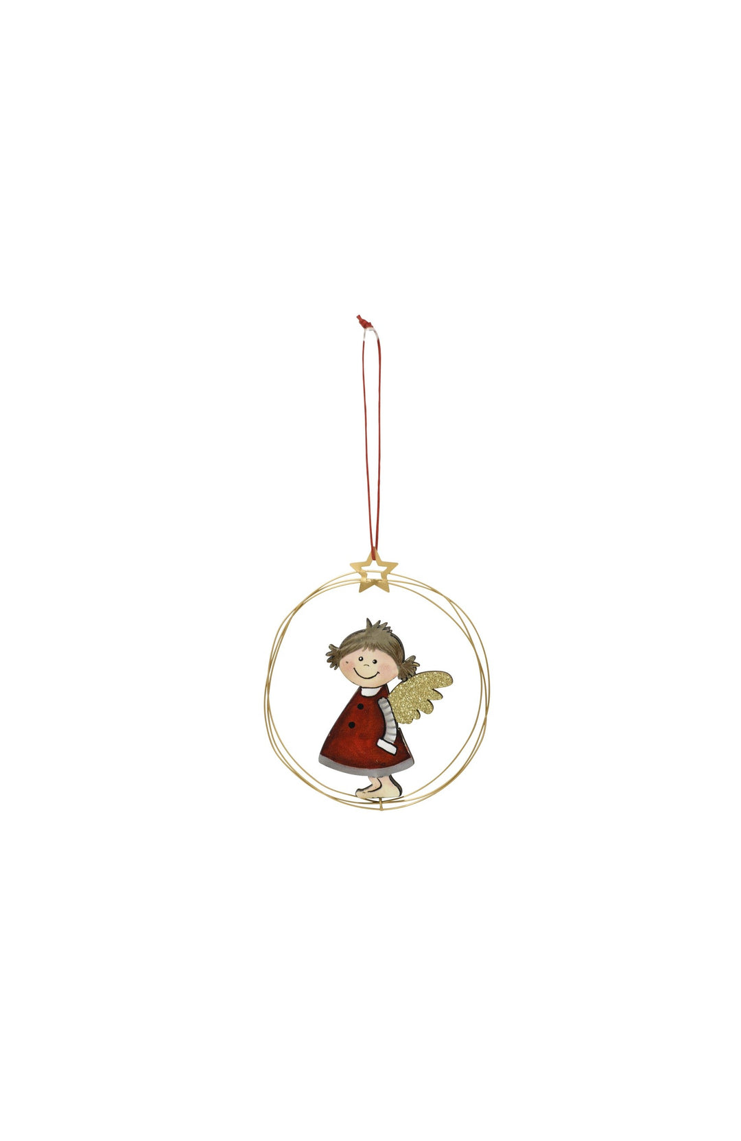 Outdo Homestore Hanging Round Wire Angel