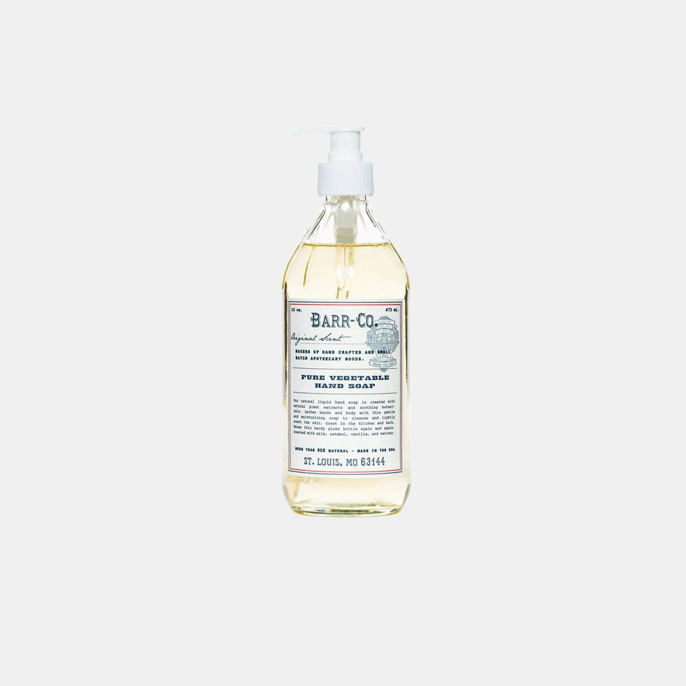 Pure Vegetable Hand Soap