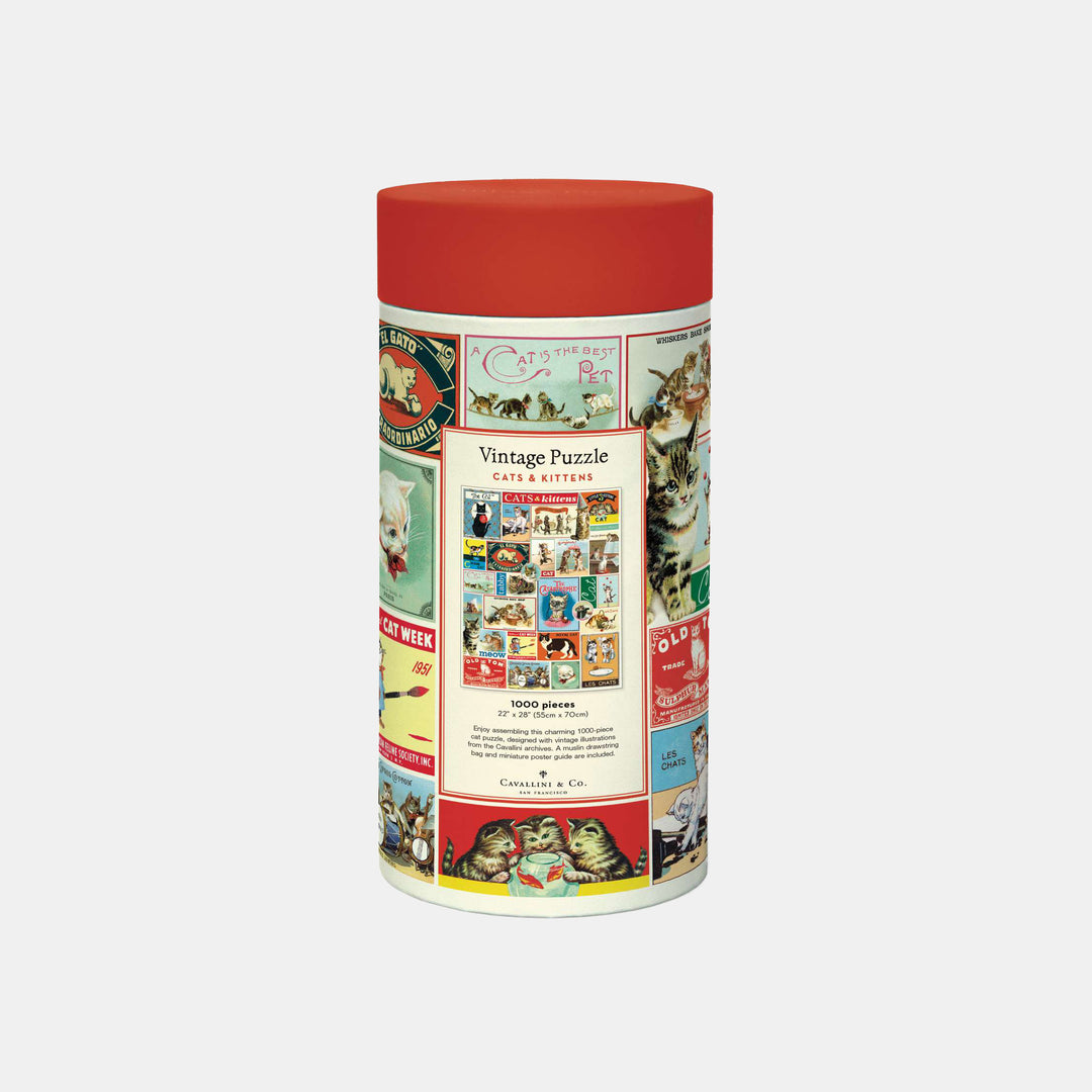 Cats & Kittens Vintage Puzzle - 1000 pieces