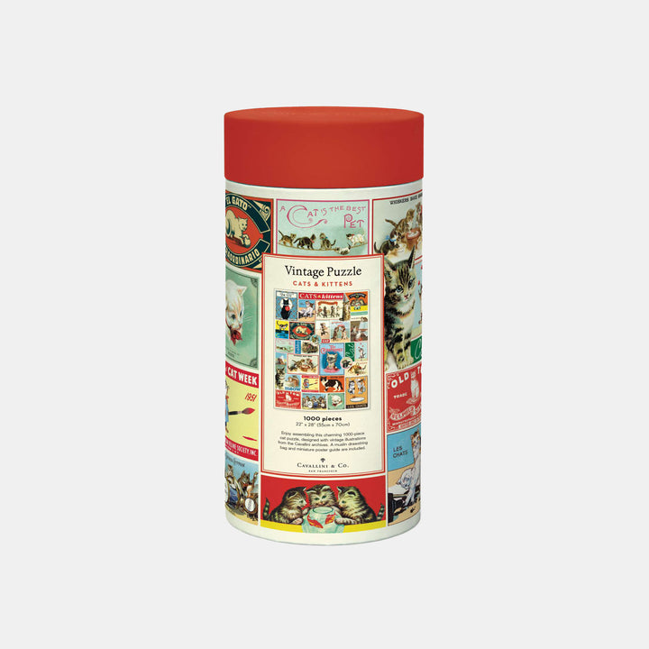 Cats & Kittens Vintage Puzzle - 1000 pieces