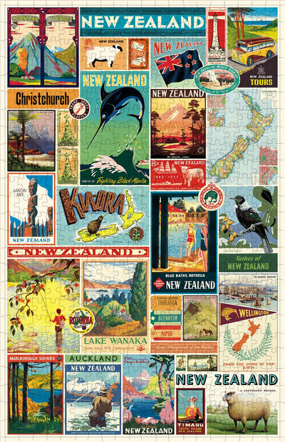 NZ Images Vintage Puzzle - 500 piece