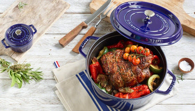 Round Cocotte - 24cm/3.8L Marin Blue