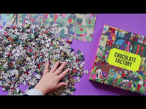 Inside the Chocolate Factory -1000 Piece Jigsaw Puzzle