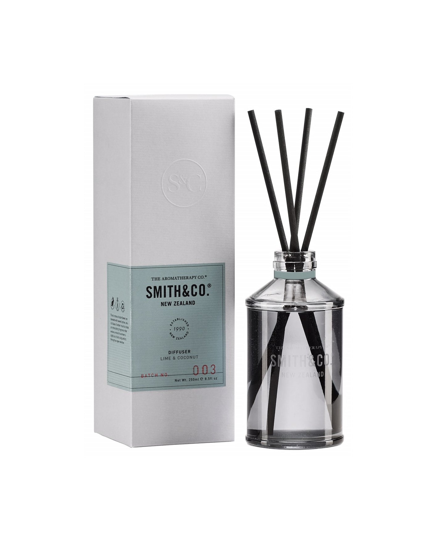 The Aromatherapy Co. Smith & Co Diffuser - 250ml Lime & Coconut