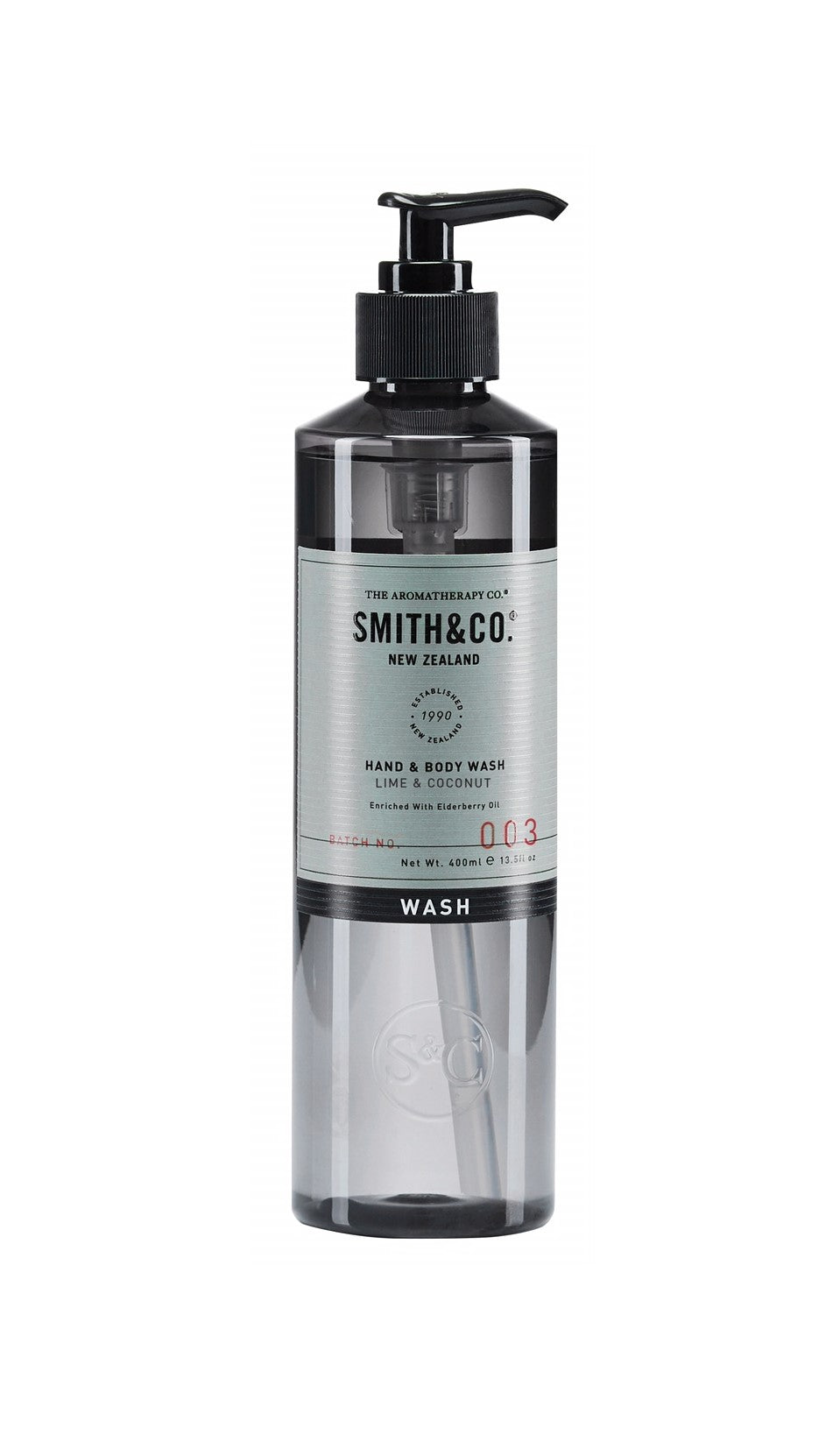 The Aromatherapy Co. Smith & Co Hand and Body Wash - 400ml Lime & Coconut