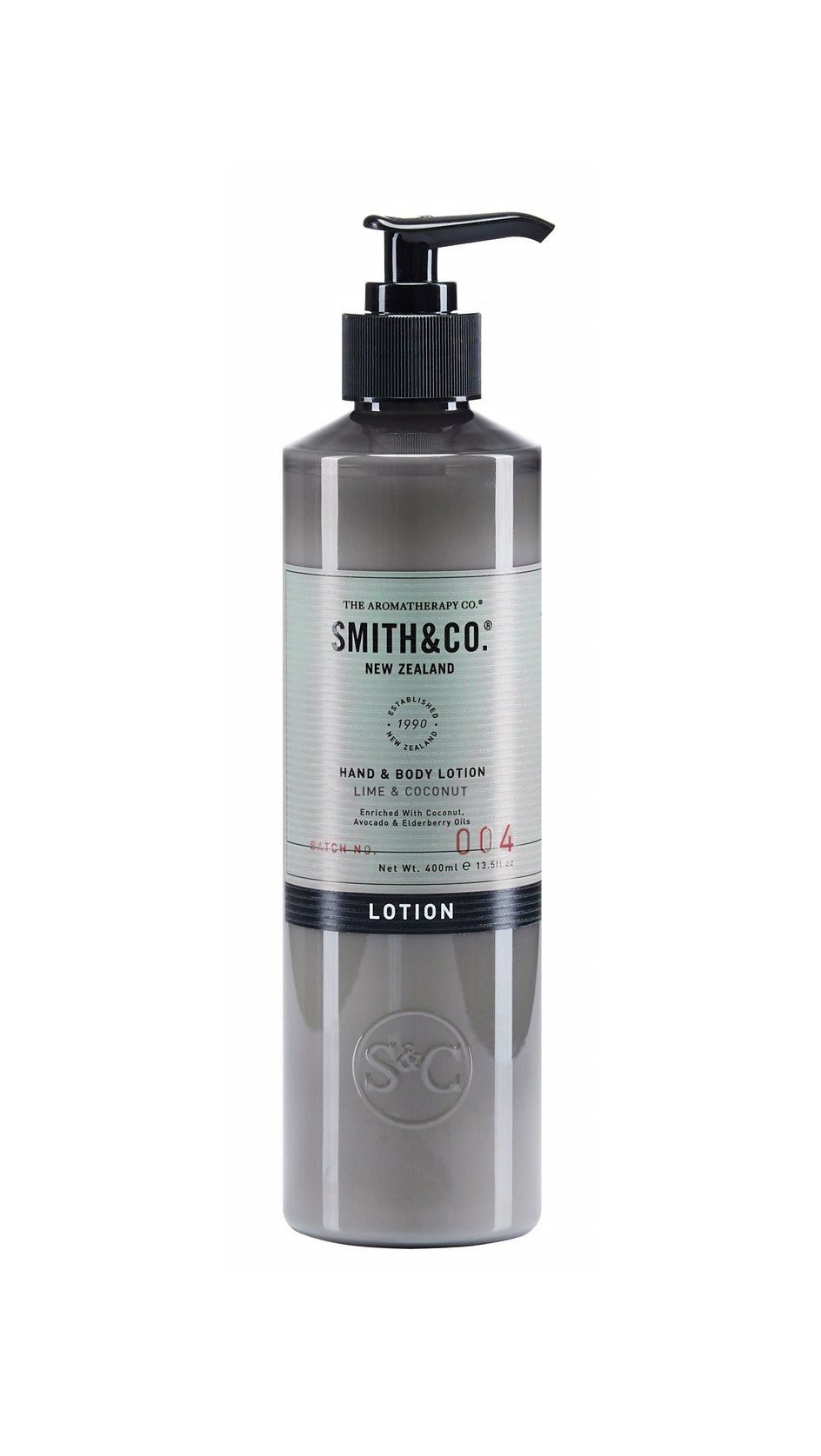 The Aromatherapy Co. Smith & Co Hand and Body Lotion - 400ml Lime & Coconut