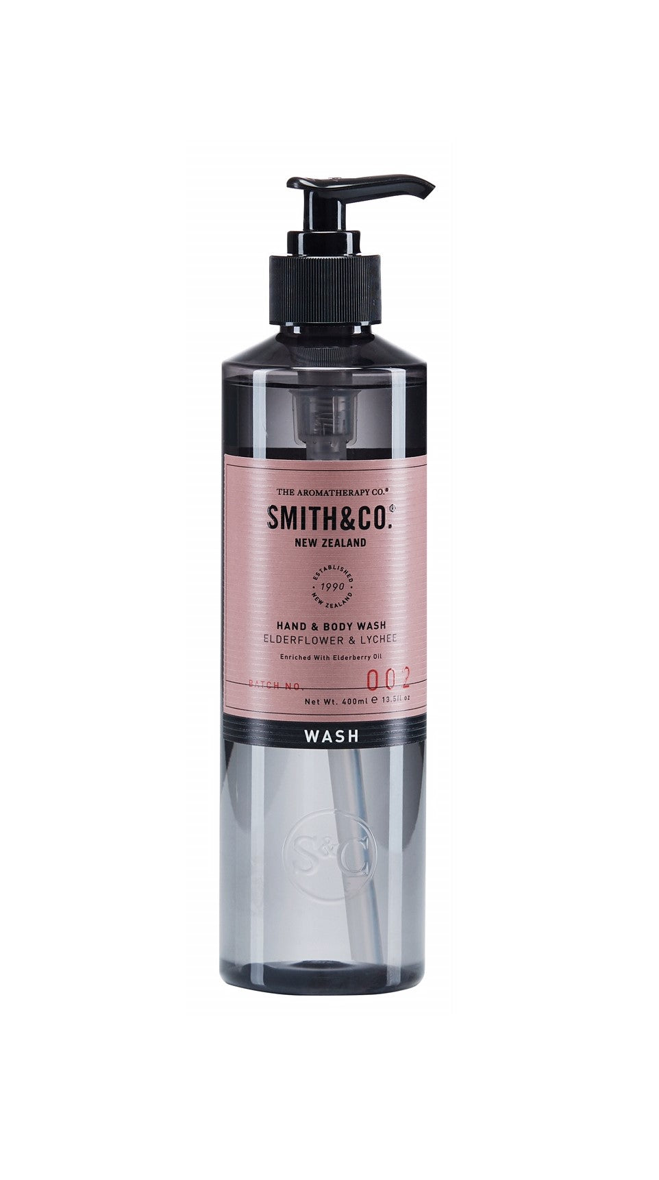 The Aromatherapy Co. Smith & Co Hand and Body Wash - 400ml Elderflower & Lychee