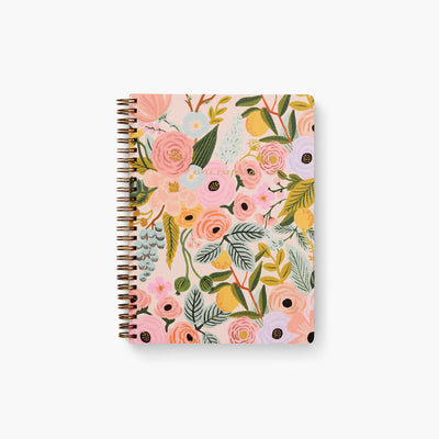 A5 Spiral Ruled Notebook - Garden Party Pastel