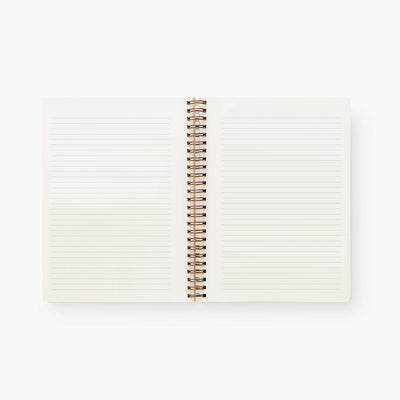 A5 Spiral Ruled Notebook - Garden Party Pastel