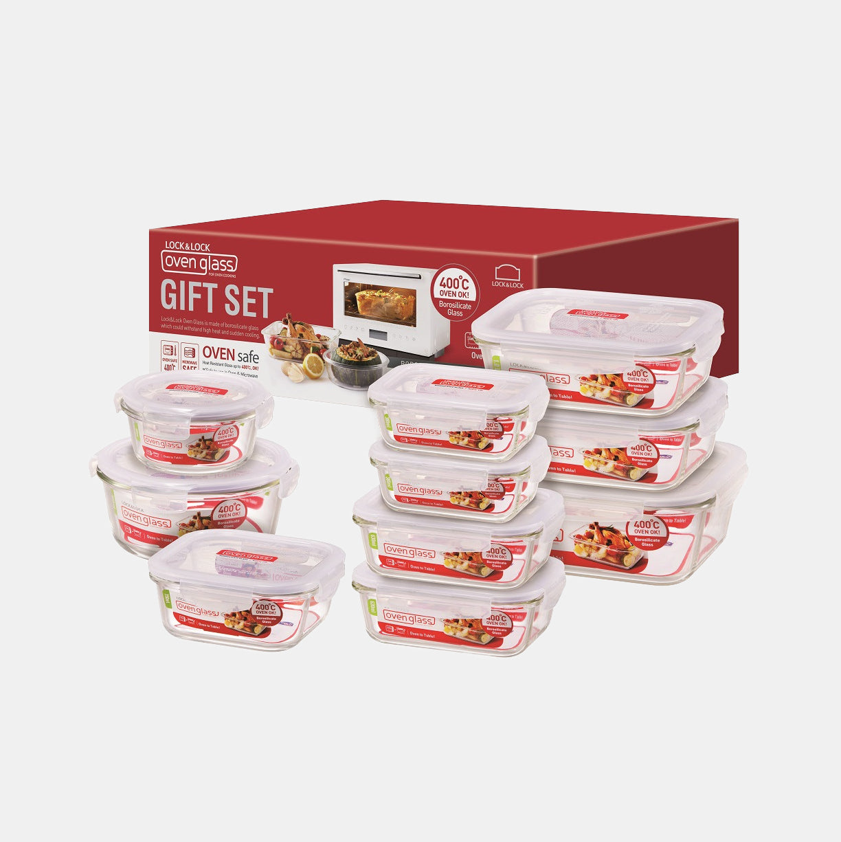 Boroseal Heat Resistant Glass 10pc Starter Set
