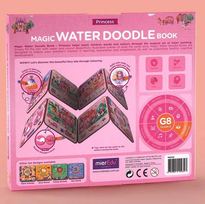 Magic Water Doodle Book - Princess