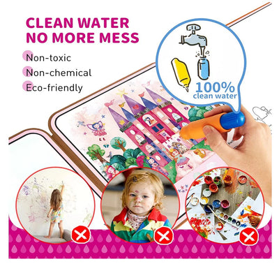 Magic Water Doodle Book - Princess