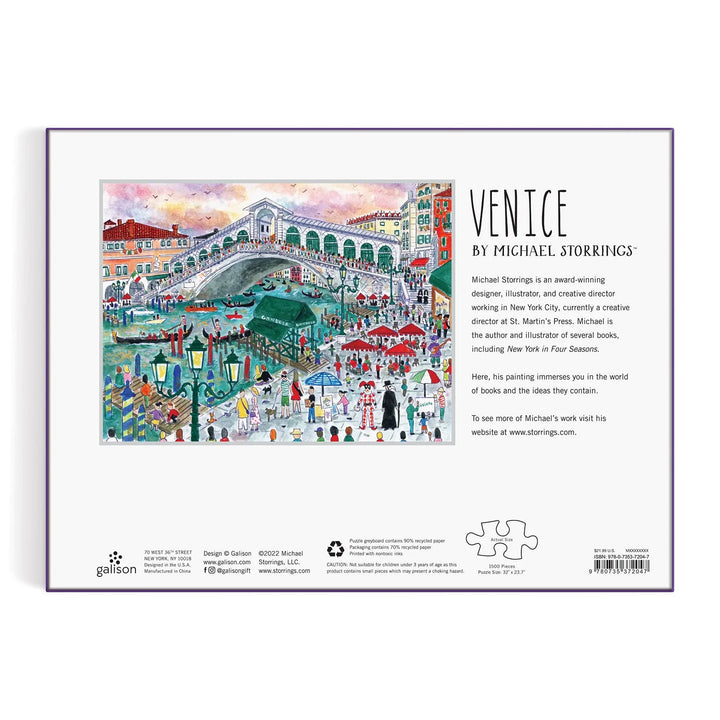 Michael Storrings Venice 1500 Piece Puzzle