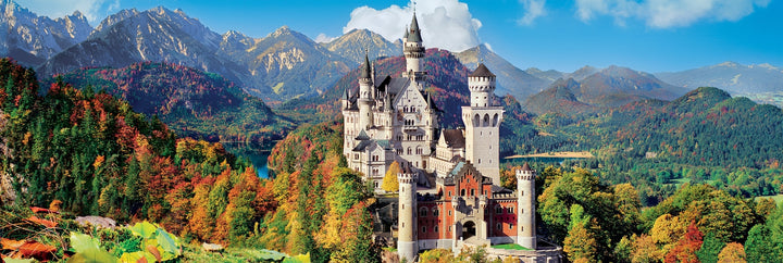 Neuschwanstein, Panorama 1000pcs puzzle