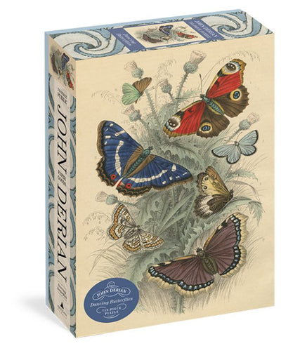 John Derian Paper Goods: Dancing Butterflies 750-piece Jigsaw Puzzle
