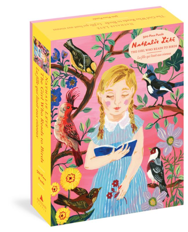 The Girl Who Reads to Birds: 500-piece Jigsaw Puzzle (Nathalie lété)