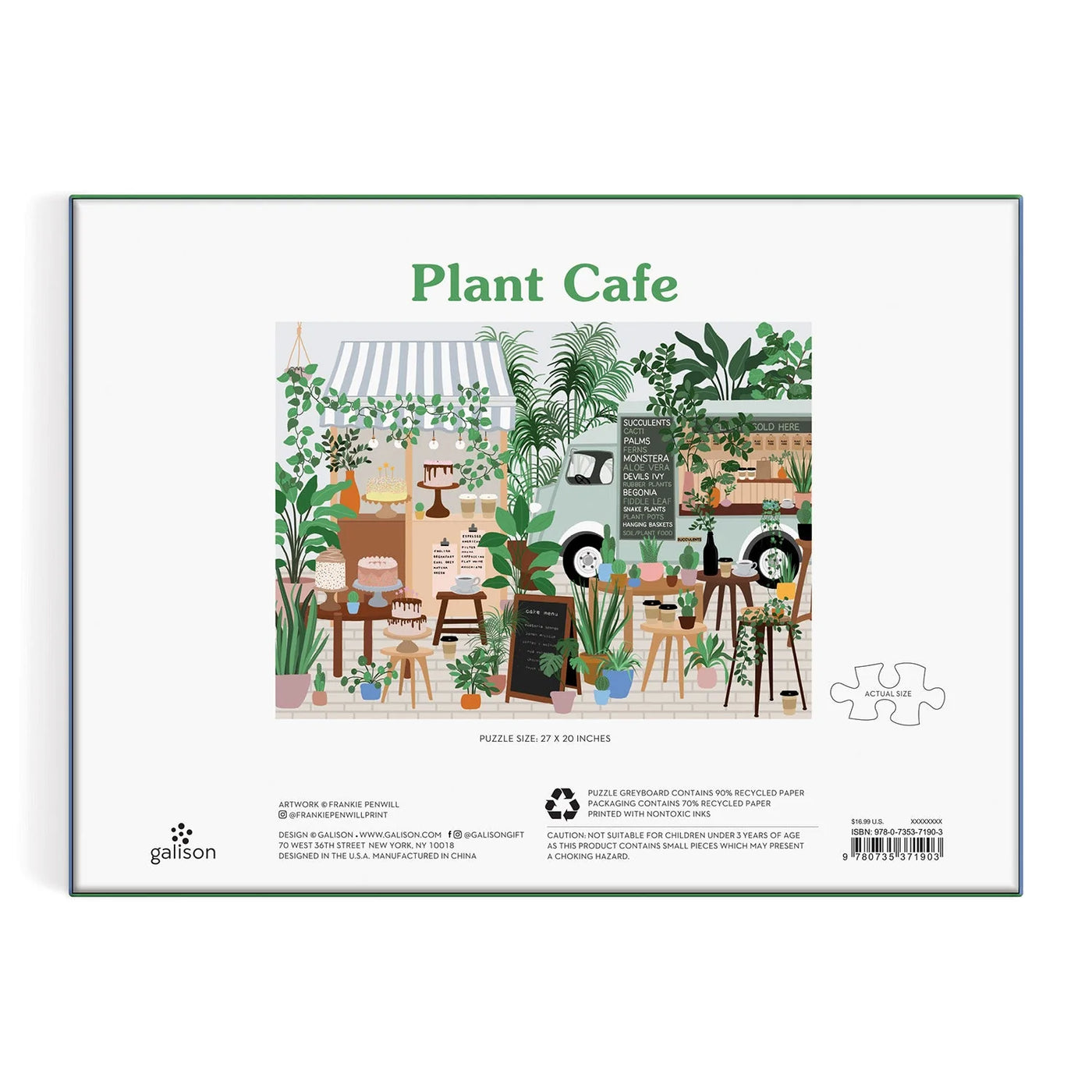 Plant Cafe 1000 Piece Puzzle