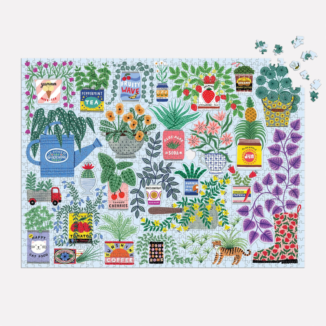 Planter Perfection 1000 Piece Puzzle with Shaped Pieces