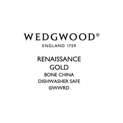 Wedgwood Renaissance Gold 5 Piece Place Setting