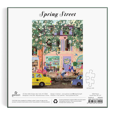 Spring Street 1000 Piece Jigsaw Puzzle