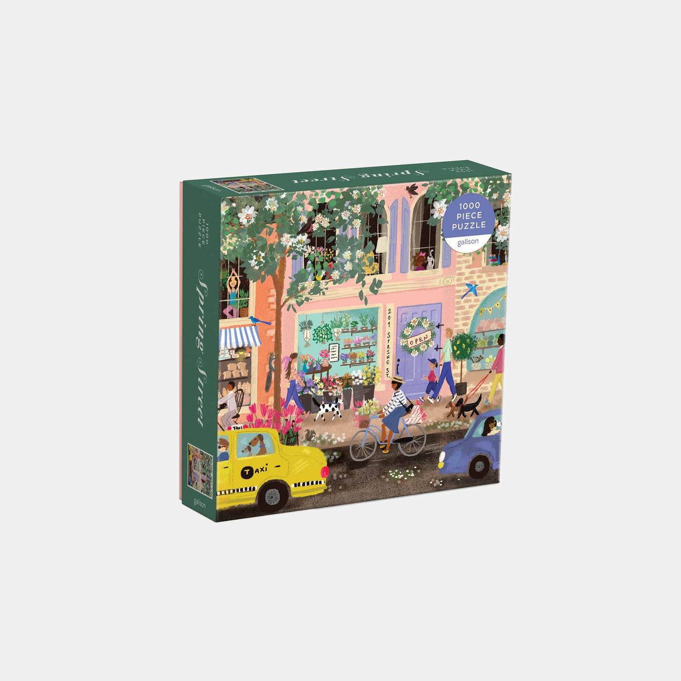 Spring Street 1000 Piece Jigsaw Puzzle