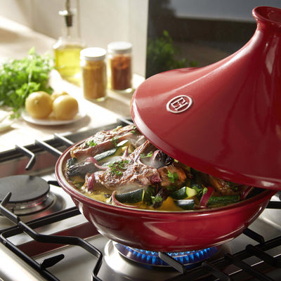 Flame Tagine 3.5L - Burgundy