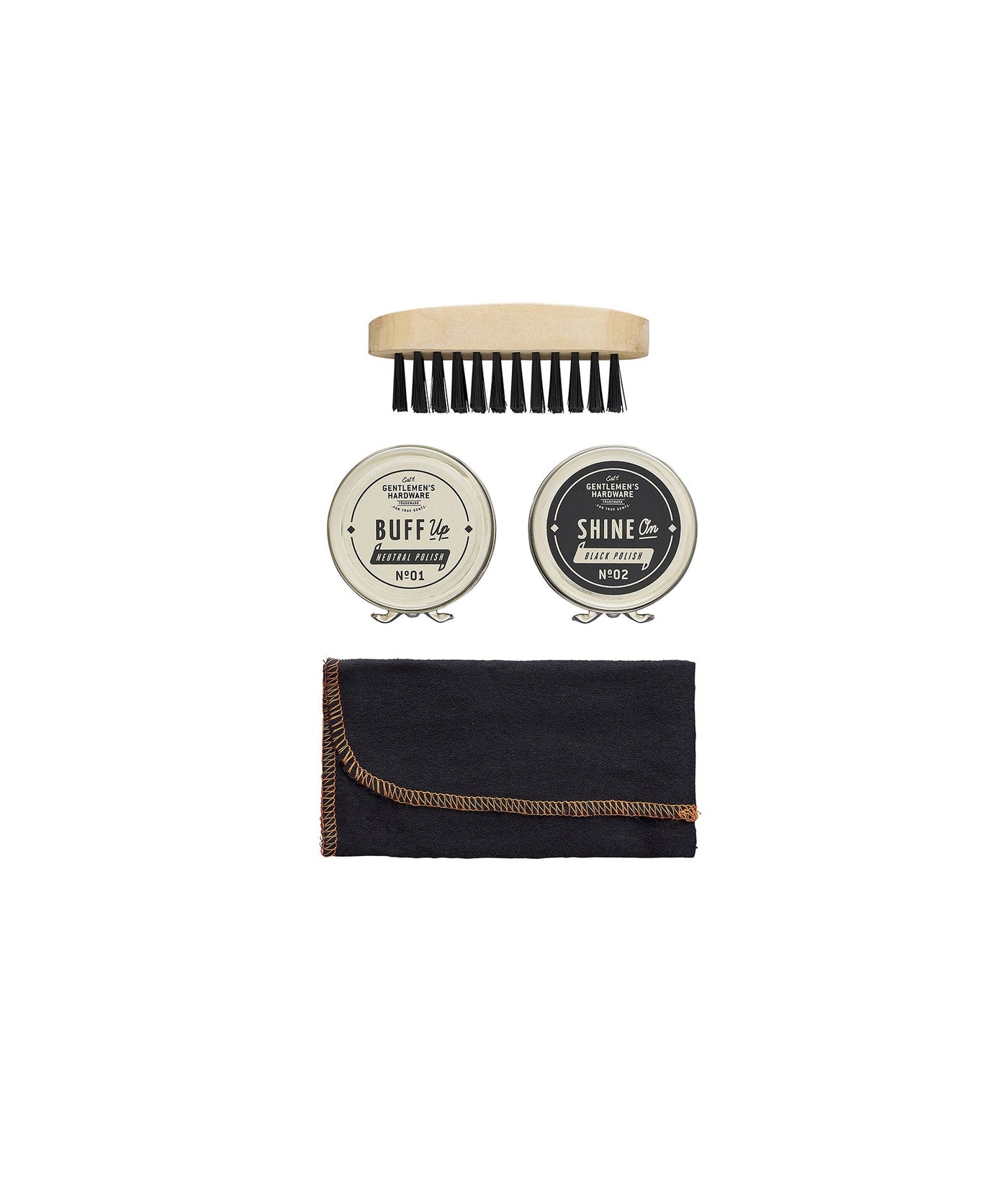 GENTLEMEN'S HARDWARE Travel Shoe Shine Tin